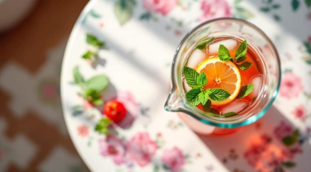 Infusion de menthe-coquelicot : la recette fraîcheur de l’été 2026